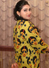 Image of Bold Face Print Pure Cotton Co-ord Set – Full Sleeves & Pants With pocket (2-Piece)
