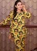 Image of Bold Face Print Pure Cotton Co-ord Set – Full Sleeves & Pants With pocket (2-Piece)
