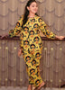 Image of Bold Face Print Pure Cotton Co-ord Set – Full Sleeves & Pants With pocket (2-Piece)