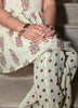 Image of Floral & Dot Print 2-Piece Rayon Cotton Co-ord Set – Sleeveless Top & Pants With pocket