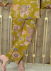 Image of Premium Floral Printed Rayon Co-ord Set – Mustard Yellow (2-Piece Set)