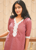 Image of Printed Cotton Kurti & Pant Set – Women’s Co-ord Outfit