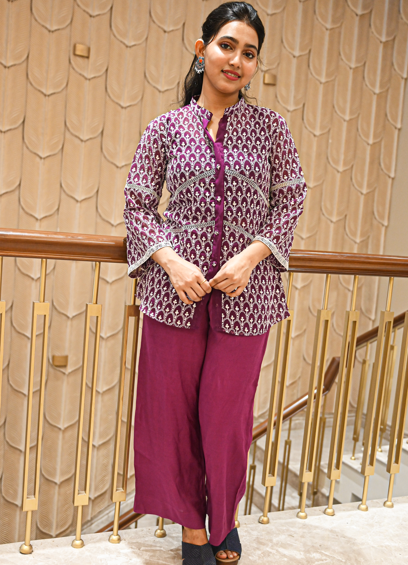 Stylish Daily Wear Printed Co-ord Set for Women