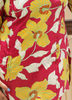 Image of Tropical Bloom Red & Yellow Floral Rayon Co-Ord Set