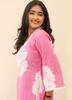 Image of Rosy Radiance Floral Printed Co-ord in Soft Cotton
