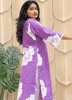 Image of Rosy Radiance Floral Printed Co-ord in Soft Cotton
