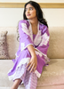 Image of Rosy Radiance Floral Printed Co-ord in Soft Cotton