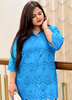 Image of Eyelet Embroidered Cotton Co-ord Set
